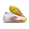 adidas F50 Elite Mid FG Nuovo Bianco Rosso Giallo