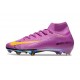Scarpe Nike Mercurial Superfly X Elite FG Viola Giallo