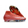 Scarpe Nike Mercurial Superfly X Elite FG Rosso Bianco