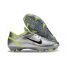 Nike Air Zoom Mercurial Vapor 16 Elite FG Argento Nero