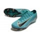 Nike Air Zoom Mercurial Vapor 16 Elite FG Ciano Nero