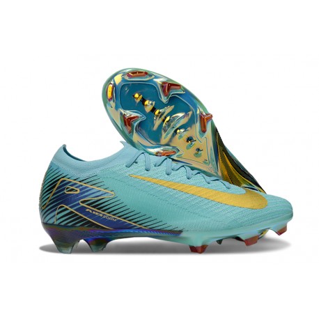 Nike Air Zoom Mercurial Vapor 16 Elite FG Blu Oro