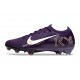 Nike Air Zoom Mercurial Vapor 16 Elite FG MBAPPE Grand Viola Avorio Pallido