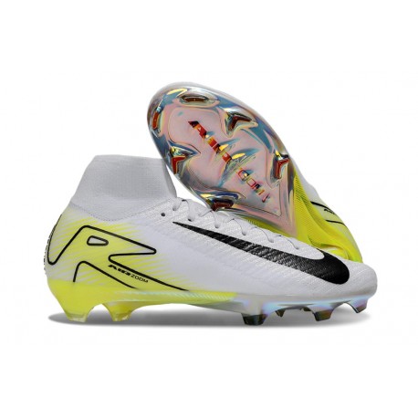 Scarpe Nike Mercurial Superfly X Elite FG Bianco Nero