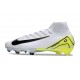Scarpe Nike Mercurial Superfly X Elite FG Bianco Nero
