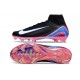 Scarpe Nike Mercurial Superfly X Elite FG Nero Bianco Rosa Blu