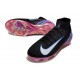 Scarpe Nike Mercurial Superfly X Elite FG Nero Bianco Rosa Blu