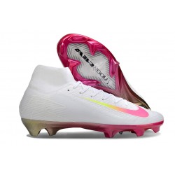 Scarpe Nike Mercurial Superfly X Elite FG Bianco Rosa