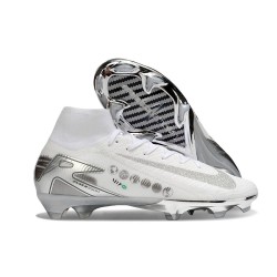 Scarpe Nike Mercurial Superfly X Elite FG Bianco Argento