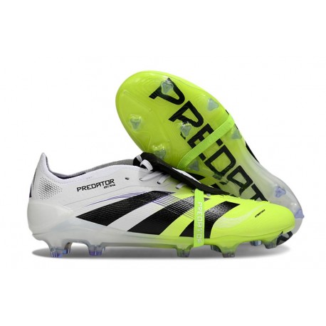 Adidas Predator Elite FT FG Bianco Nero Limone Lucido