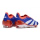 Adidas Scarpe Predator Elite FG Blu Bianco Rosso