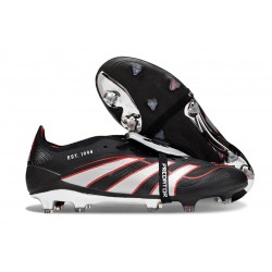 Adidas Predator Elite FT FG Nero Bianco Rosso