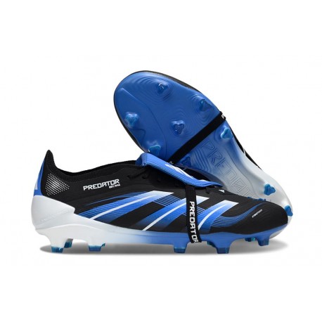 Adidas Predator Elite Foldover Tongue FG Nero Blu