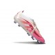 Adidas Predator Elite Foldover Tongue FG Rosa Bianco