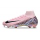 Nike Zoom Mercurial Superfly 10 Elite FG Rosa Nero