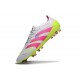 Nike Zoom Mercurial Superfly 10 Elite FG Bianco Rosa Lucido Limone Lucido