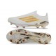 adidas F50+ Elite Senza Lacci FG Bianco Oro