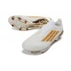 adidas F50+ Elite Senza Lacci FG Bianco Oro