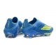 adidas F50+ Elite Senza Lacci FG MESSI Team Blu Royal Giallo Solare Semi Blu Burst