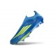 adidas F50+ Elite Senza Lacci FG MESSI Team Blu Royal Giallo Solare Semi Blu Burst