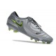Scarpe Nike Tiempo Legend X Elite FG Grigio Nero Verde