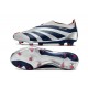 Scarpe adidas Predator Elite Senza Lacci FG Argento Nero Rosso