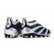Scarpe adidas Predator Elite Senza Lacci FG Argento Nero Rosso