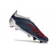 Scarpe adidas Predator Elite Senza Lacci FG Argento Nero Rosso