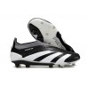 Scarpe adidas Predator Elite Senza Lacci FG Bianco Nero
