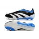 Scarpe adidas Predator Elite Senza Lacci FG Bianco Nero Blu