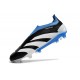 Scarpe adidas Predator Elite Senza Lacci FG Bianco Nero Blu