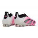 Scarpe adidas Predator Elite Senza Lacci FG Rosa Bianco Nero