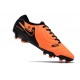 Scarpe Nike Tiempo Legend X Elite FG Arancione Nero