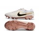 Scarpe Nike Tiempo Legend X Elite FG Bianco Oro Nero