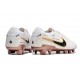 Scarpe Nike Tiempo Legend X Elite FG Bianco Oro Nero