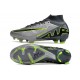 Nike Air Zoom Mercurial Superfly 9 Elite FG Grigio Nero Verde