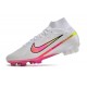 Nike Zoom Mercurial Superfly IX Elite FG Bianco Rosa