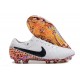 Scarpe Nike Tiempo Legend X Elite FG Bianco Nero Arancione