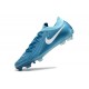 Scarpe Nike Phantom GX 2 Elite FG Blu Bianco