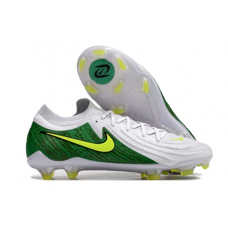 Nike Phantom GX II Elite FG Bianco Verde