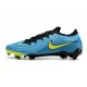 Scarpe Nike Phantom GX 2 Elite FG Blu Giallo