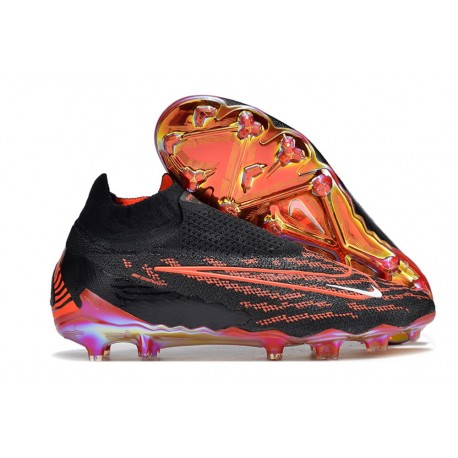 Scarpa Nike Phantom GX Elite DF FG Nero Cremisi